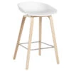 HAY About A Stool AAS32, Soaped Oak - White -Finnishdesignshop 1001HAY iso