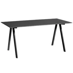 HAY CPH10 Table 160 X 80 Cm, Black Oak