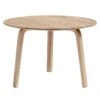 HAY Bella Coffee Table 60 Cm, High, Lacquered Oak