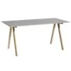 HAY CPH10 Table, 160 X 80 Cm, Lacquered Oak - Grey Lino -Finnishdesignshop 101Hay 21 TH