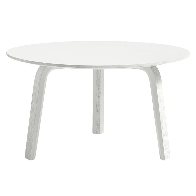 HAY Bella Coffee Table 60 Cm, Low, White 3 HAY Bella Coffee Table 60 Cm, Low, White