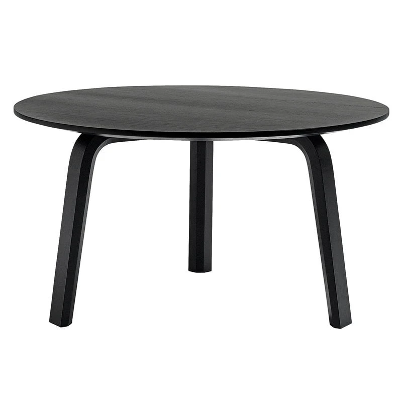 HAY Bella Coffee Table 60 Cm, Low, Black 3 HAY Bella Coffee Table 60 Cm, Low, Black