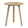 HAY Bella Coffee Table 45 Cm, High, Lacquered Oak -Finnishdesignshop 106 Hay Bella 45 49 21 th