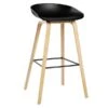 HAY About A Stool AAS32, Soaped Oak/black Steel - Black 1 HAY About A Stool AAS32, Soaped Oak/black Steel - Black -Finnishdesignshop 1095 Hay iso