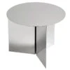 HAY Slit Table, 45 Cm, Polished Steel -Finnishdesignshop 1103 Hay iso