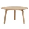 HAY Bella Coffee Table 60 Cm, Low, Lacquered Oak