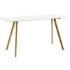 HAY CPH30 Table, 200 X 80 Cm, High, Lacquered Oak - Off White Lino -Finnishdesignshop 117Hay 21 TH