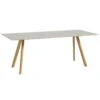HAY CPH30 Table, 200 X 90 Cm, Lacquered Oak - Off White Lino -Finnishdesignshop 122Hay 21 TH