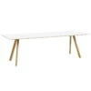HAY CPH30 Table, 250 X 90 Cm, Lacquered Oak - White Laminate -Finnishdesignshop 124Hay 21 TH