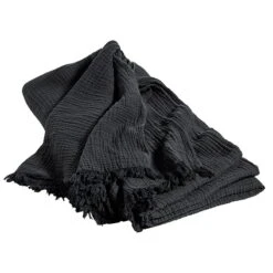 HAY Crinkle Bed Cover, 270 X 270 Cm, Anthracite