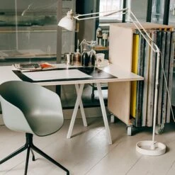 HAY Loop Stand Table 160 Cm, White -Finnishdesignshop 12Hay 11 iso HV