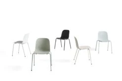HAY 13Eighty Chair, Grey White - Chalk White -Finnishdesignshop 13Eighty model v01 WB