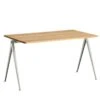 HAY Pyramid Table 01, Beige - Lacquered Oak