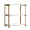 HAY Woody Column Shelf, Low, White -Finnishdesignshop 159Hay10 iso
