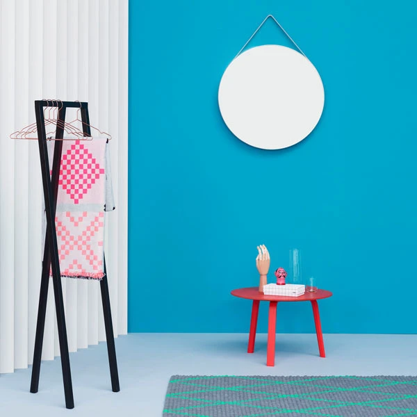 HAY Strap Mirror, No 1, Large, Grey 4 HAY Strap Mirror, No 1, Large, Grey - Image 2