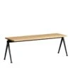 HAY Pyramid Bench 11, Black - Lacquered Oak -Finnishdesignshop 16Pyramid HV