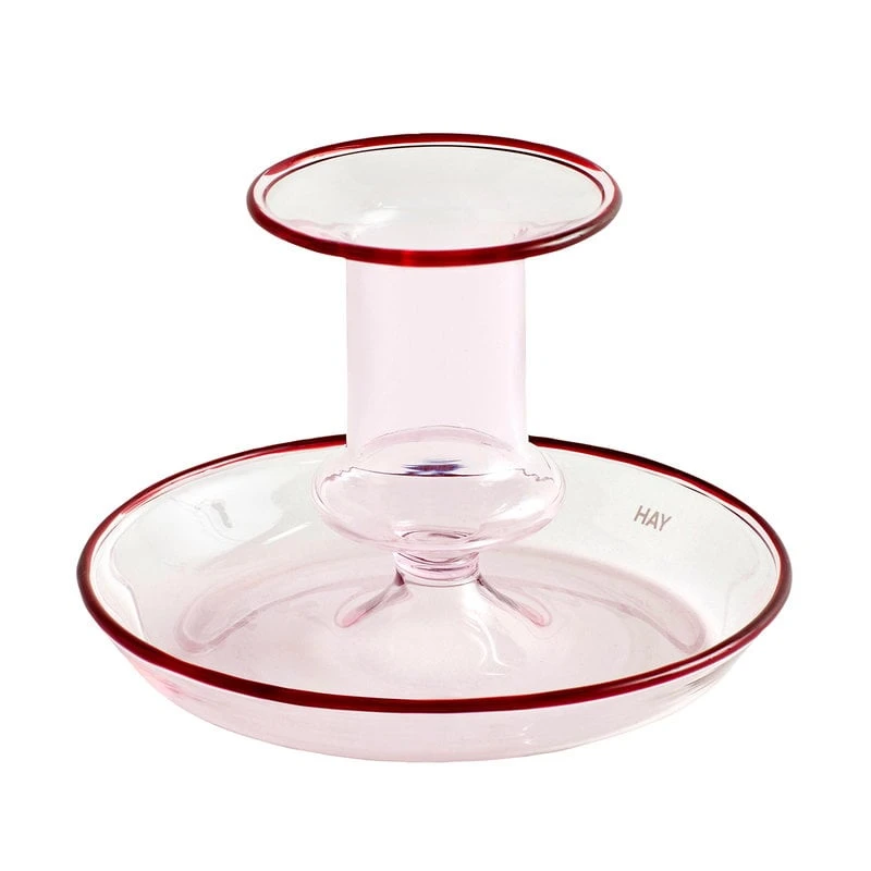 HAY Flare Candleholder, Pink 3 HAY Flare Candleholder, Pink
