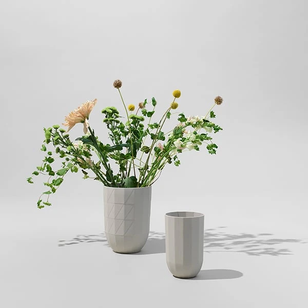 HAY Paper Porcelain Vase, L 4 HAY Paper Porcelain Vase, L - Image 2