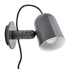 HAY Noc Wall Lamp, Dark Grey -Finnishdesignshop 1Noc iso HV