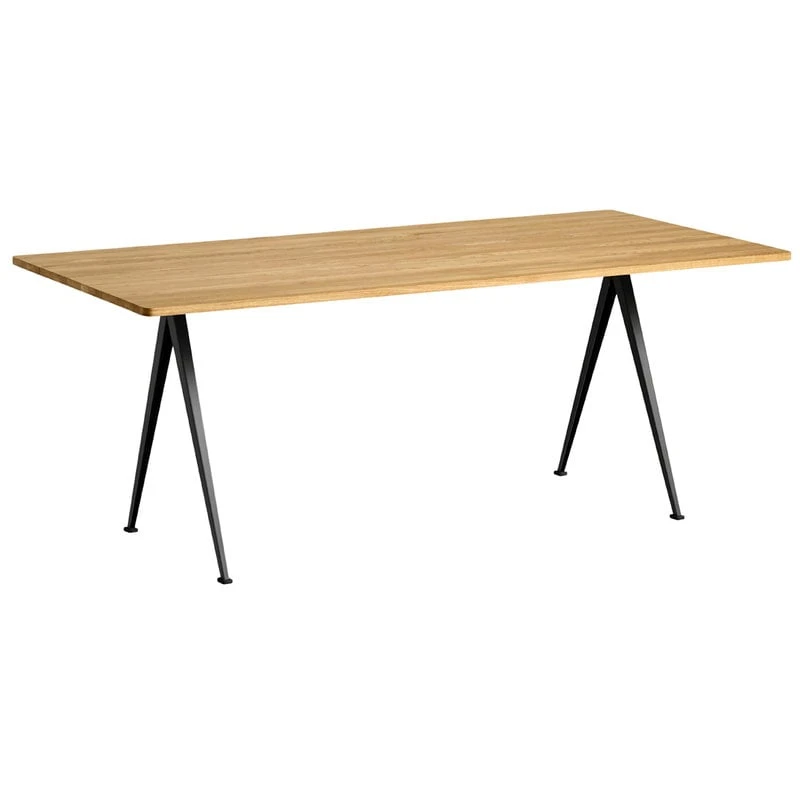 HAY Pyramid Table 02, Black - Lacquered Oak 3 HAY Pyramid Table 02, Black - Lacquered Oak