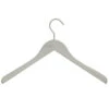 HAY Soft Coat Hanger Wide, Grey, 4 Pcs -Finnishdesignshop 2062Hay2018 TH