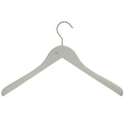 HAY Soft Coat Hanger Wide, Grey, 4 Pcs
