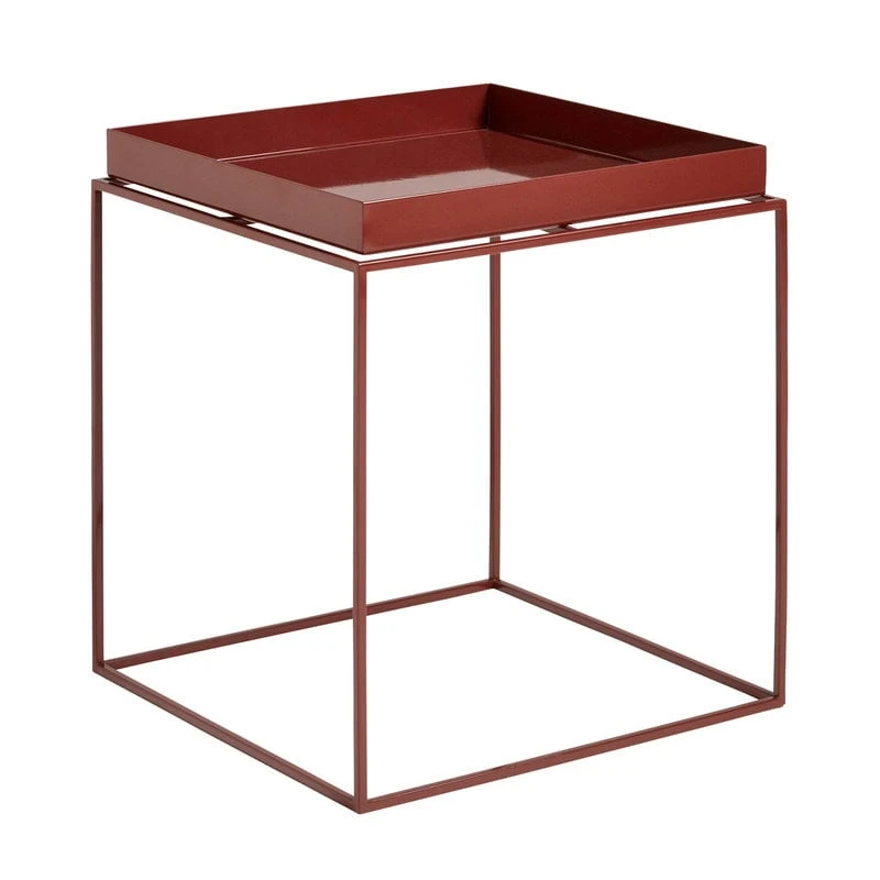 HAY Tray Table Medium Square, Chocolate 3 HAY Tray Table Medium Square, Chocolate