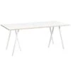HAY Loop Stand Table 180 Cm, White -Finnishdesignshop 2105Hay AK