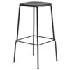 HAY Soft Edge 85 Bar Stool, Black -Finnishdesignshop 2144Hay2018 TH