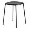 HAY Soft Edge 75 Stool, Black -Finnishdesignshop 2155Hay2018 TH