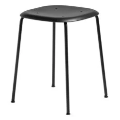 HAY Soft Edge 75 Stool, Black