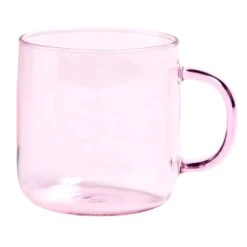 HAY Glass Mug, Pink