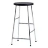 HAY Cornet Bar Stool, Low, Chrome - Black -Finnishdesignshop 2207Hay2018 TH