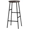 HAY Cornet Bar Stool, High, Black - Smoked Oak 2 HAY Cornet Bar Stool, High, Black - Smoked Oak -Finnishdesignshop 2209Hay2018 TH
