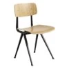 HAY Result Chair, Black - Lacquered Oak 1 HAY Result Chair, Black - Lacquered Oak -Finnishdesignshop 257343 Result Chair Frame black wb lacquer oak seat and base