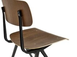 HAY Result Chair, Black - Smoked Oak -Finnishdesignshop 257345 Result Chair Frame black smoked wb lacquer oak seat and base Detail