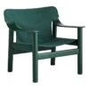 HAY Bernard Lounge Chair, Green Beech - Green Canvas -Finnishdesignshop 257407 Bernard green canvas cover hunter wb lacquer beech base