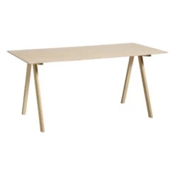 HAY CPH10 Table 160 X 80 Cm, Lacquered Oak