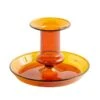 HAY Flare Candleholder, Amber -Finnishdesignshop 2Hay AK