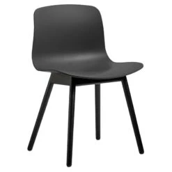 HAY About A Chair AAC12, Black Oak - Black