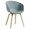 HAY About A Chair AAC22, Lacquered Oak - Dusty Blue -Finnishdesignshop 37Hay 21 TH