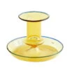 HAY Flare Candleholder, Yellow -Finnishdesignshop 3Hay AK