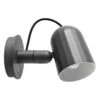 HAY Noc Wall Button Wall Lamp, Dark Grey -Finnishdesignshop 4004501109000 Noc Wall Button Dark grey EE