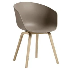 HAY About A Chair AAC22, Lacquered Oak - Khaki