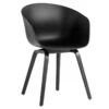 HAY About A Chair AAC22, Black Oak - Black