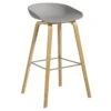 HAY About A Stool AAS32, 75 Cm, Lacquered Oak - Concrete Grey 2 HAY About A Stool AAS32, 75 Cm, Lacquered Oak - Concrete Grey -Finnishdesignshop 49Hay 21 TH