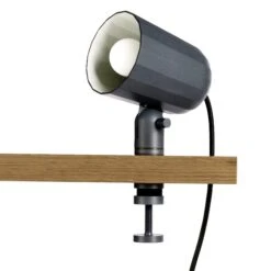HAY Noc Clamp Clip Lamp, Dark Grey -Finnishdesignshop 4Noc iso HV