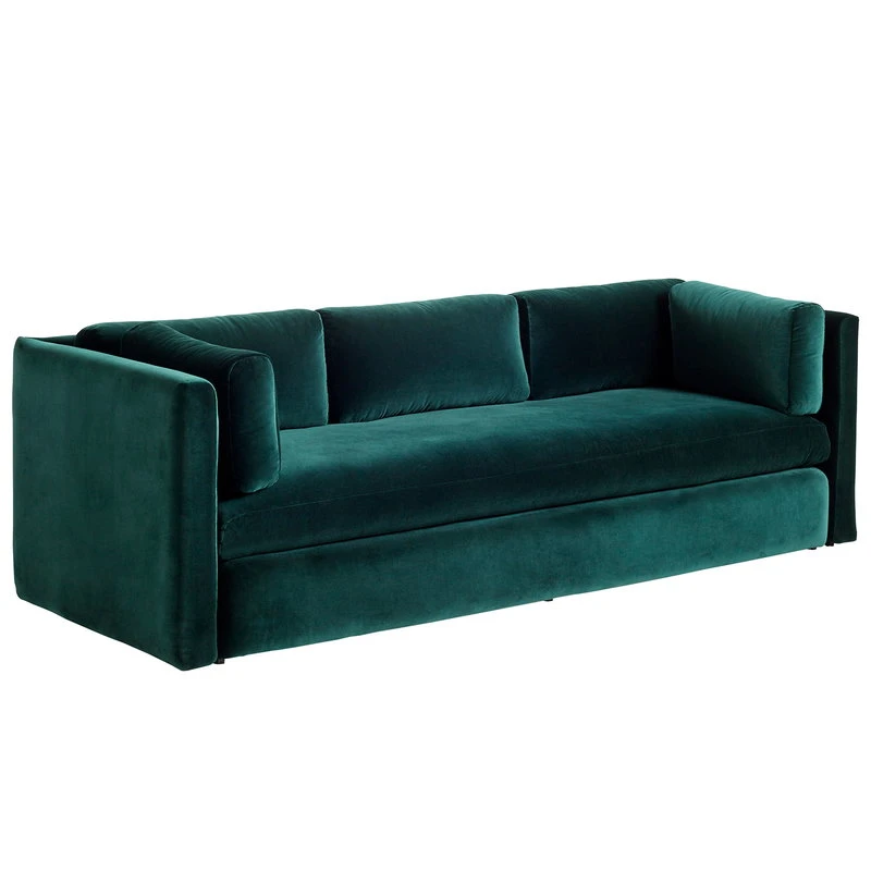 HAY Hackney Sofa, 3-seater, Lola Dark Green 3 HAY Hackney Sofa, 3-seater, Lola Dark Green