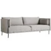 HAY Silhouette Sofa 3-seater, Ruskin 33/Sense Black - Black Steel -Finnishdesignshop 5037Hay isoTH
