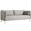 HAY Silhouette Sofa 2-seater, Ruskin 33/Sense Black - Oiled Oak -Finnishdesignshop 5044Hay isoTH